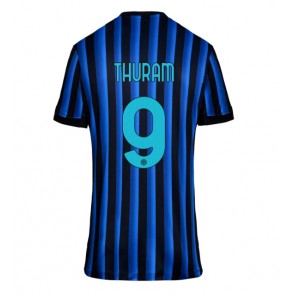 Inter Milan Marcus Thuram #9 Primera Equipación Mujer 2025-26 Manga Corta